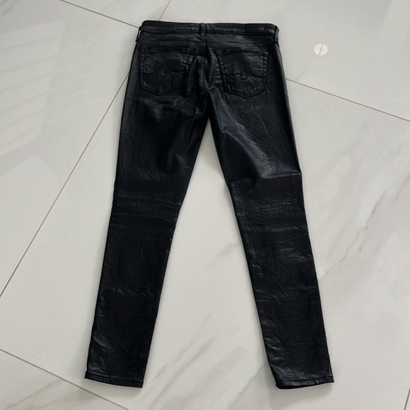AG black crinkle jeans - Picture 3 of 5